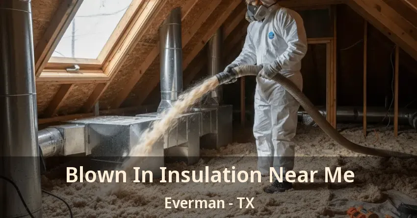Blown In Insulation Near Me Everman - TX