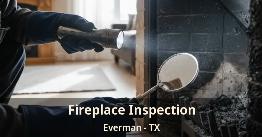 Fireplace Inspection Everman - TX