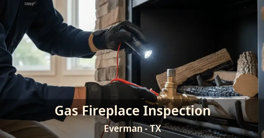 Gas Fireplace Inspection Everman - TX Gas Fireplace Inspection Everman - TX